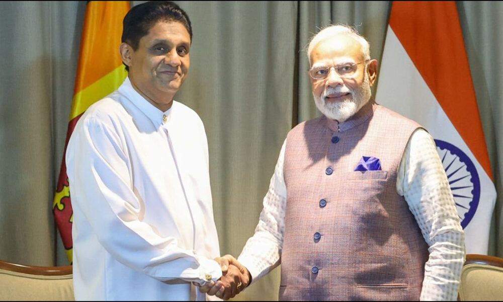 Opposition Leader Sajith visits India