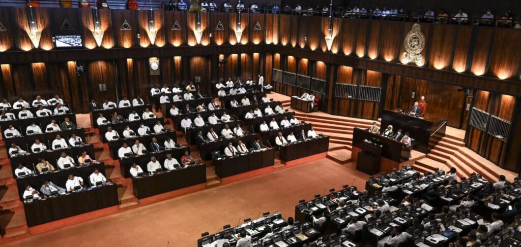 sri lanka parliament gettyimages 1228119638