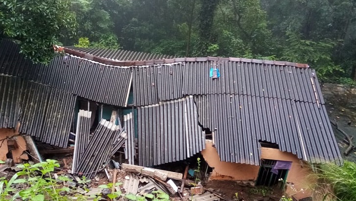 weather matale house landslide