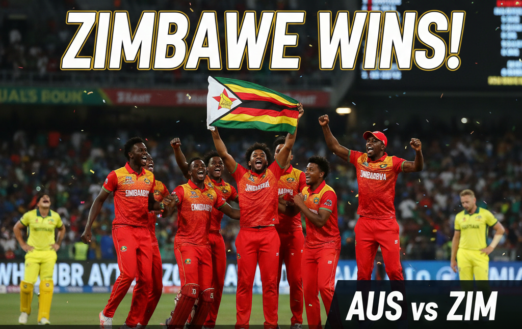 Proud victory for Zimbabwe over Australia