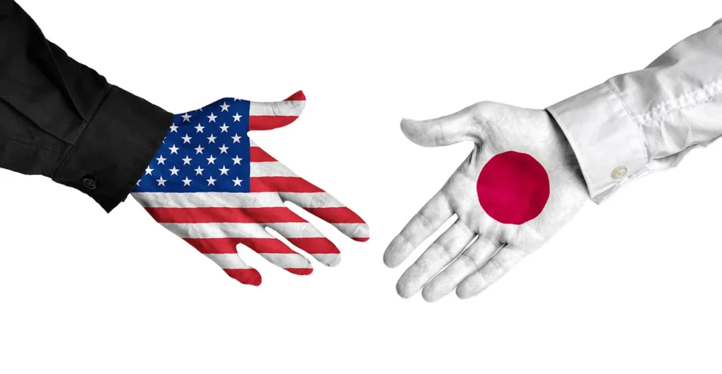 nhf us japan painted handshake istock gettyimagesplus