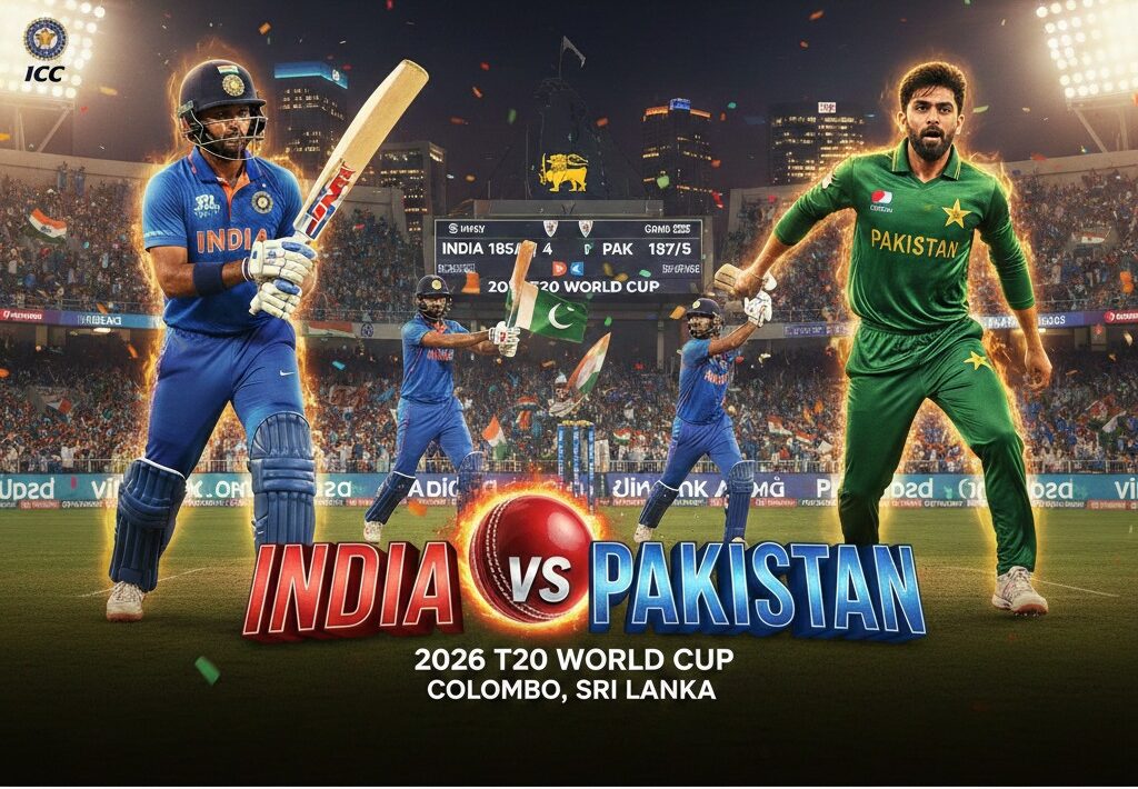 india vs pakistan match in sri lanka 2026